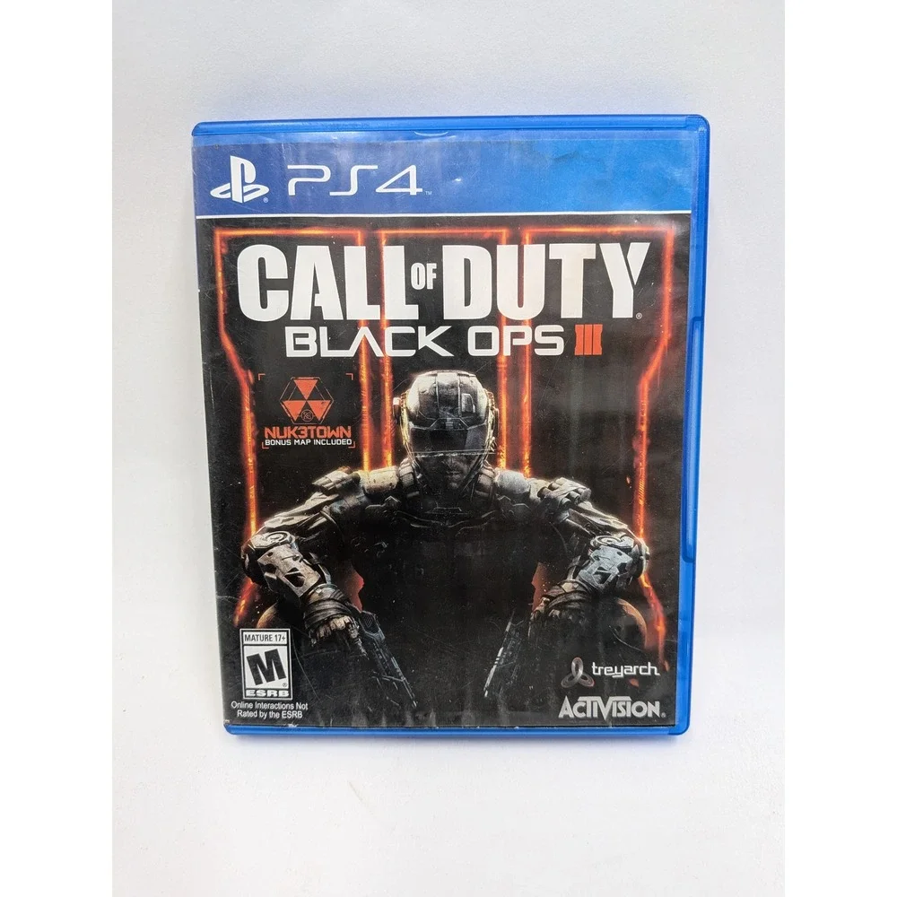 Call of Duty Black Ops III PS4 PlayStation 4 Video Game Activision Treyarch